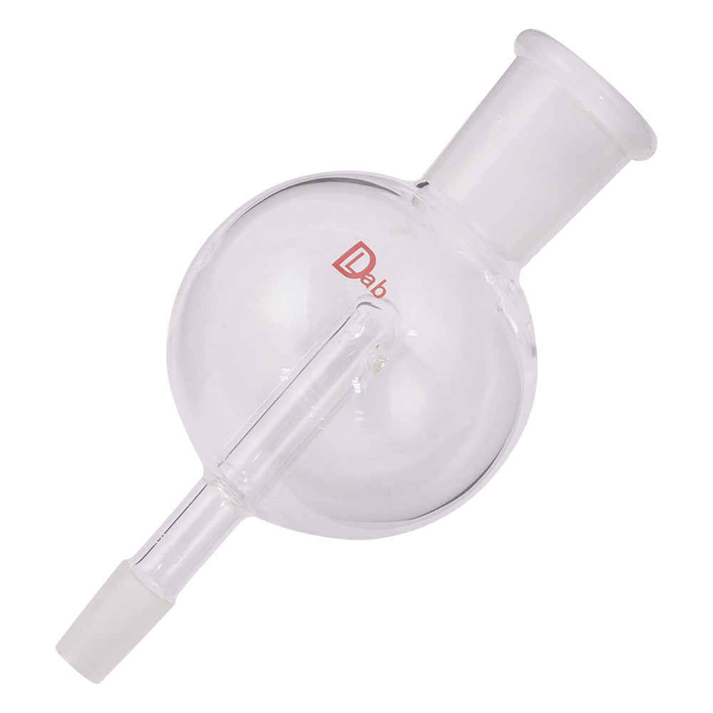 ロータリーエバポレーター用トラップ球 上部摺合 TS29/42 下部摺合 TS15/25