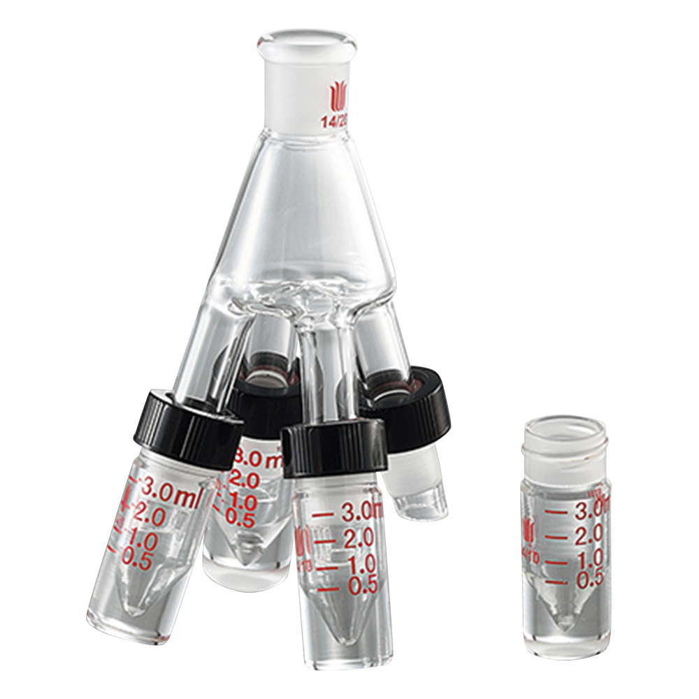 ショートパス蒸留装置セット Vバイアルフラスコセット