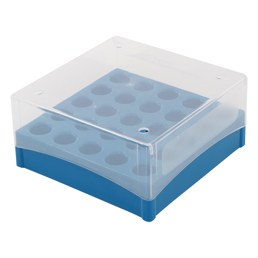 フリーザーボックス（5mL用） 133×133×64mm 25本収納 4個入 F18852-0017