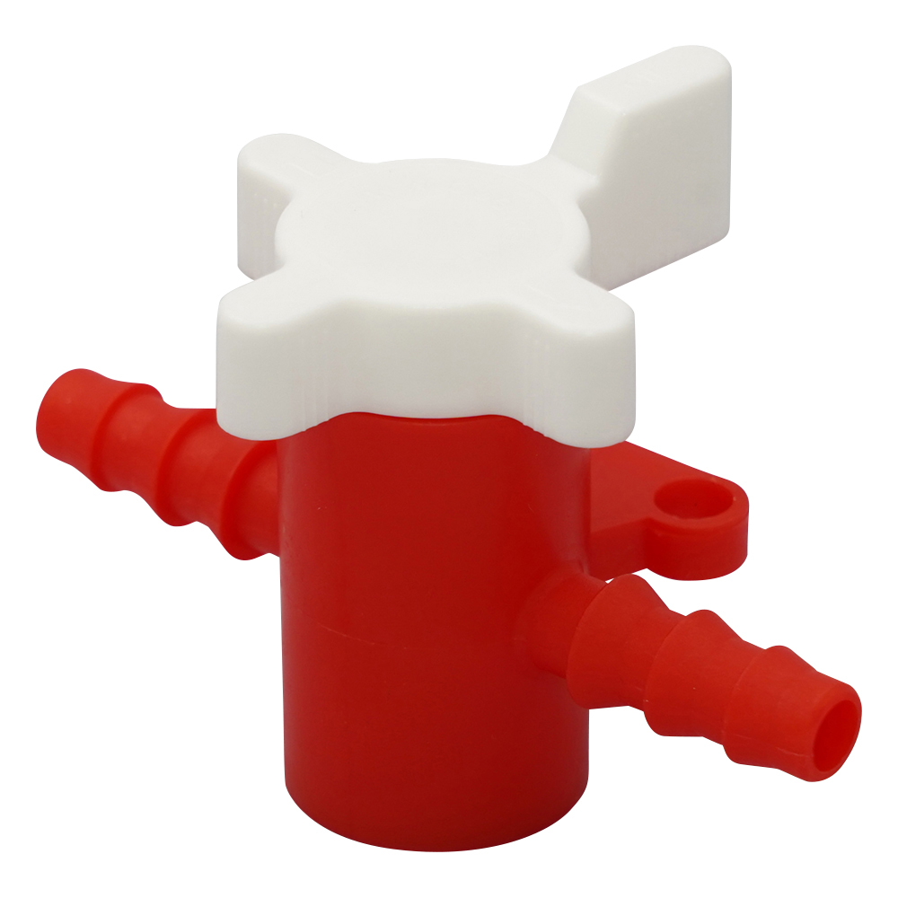 2方コック　適合チューブ内径φ5～7mm 8605-0060