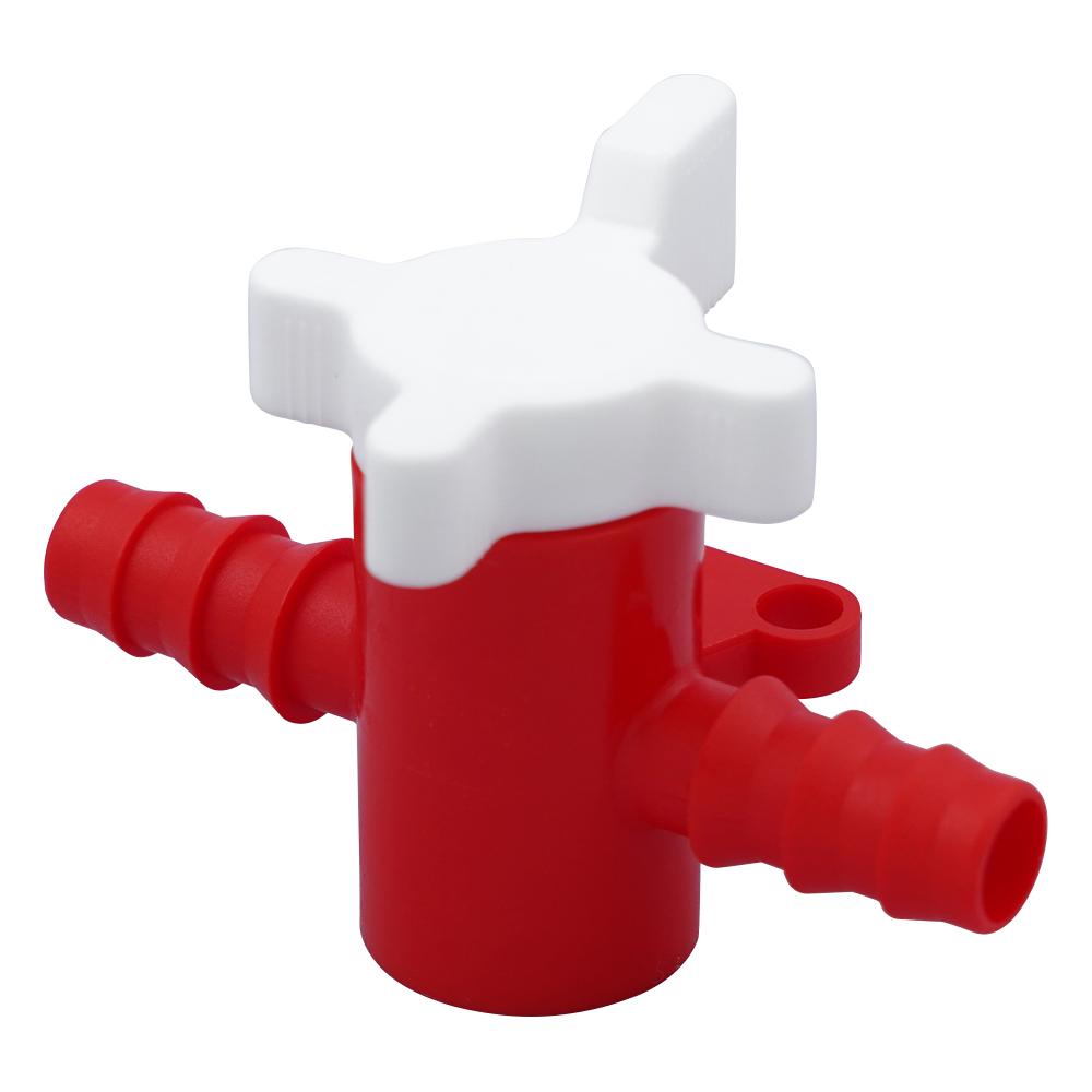 2方コック　適合チューブ内径φ7～9mm 8605-0080