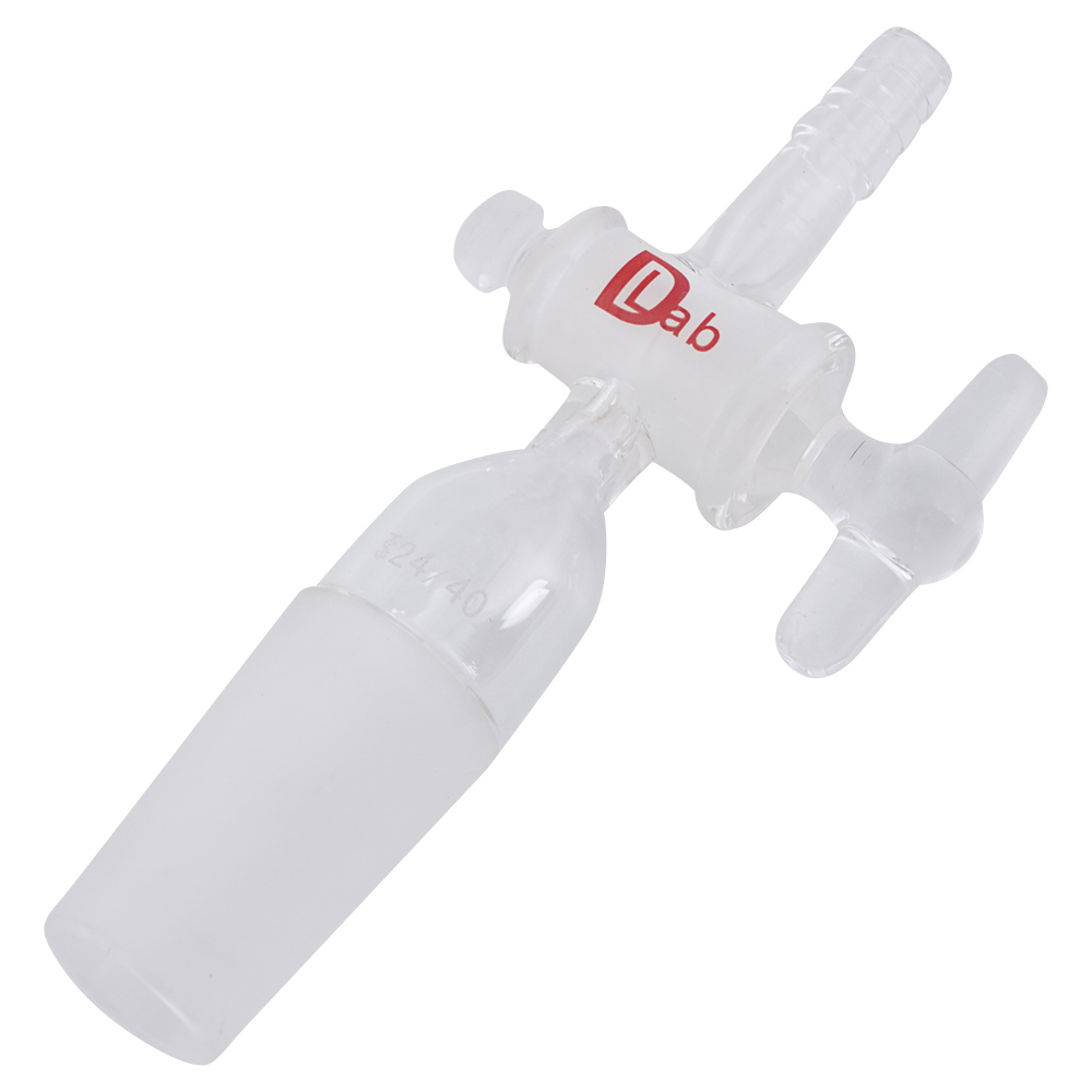 ジョイント付吸引コック ガラスコック・直管 TS24/40 24/40 直管G