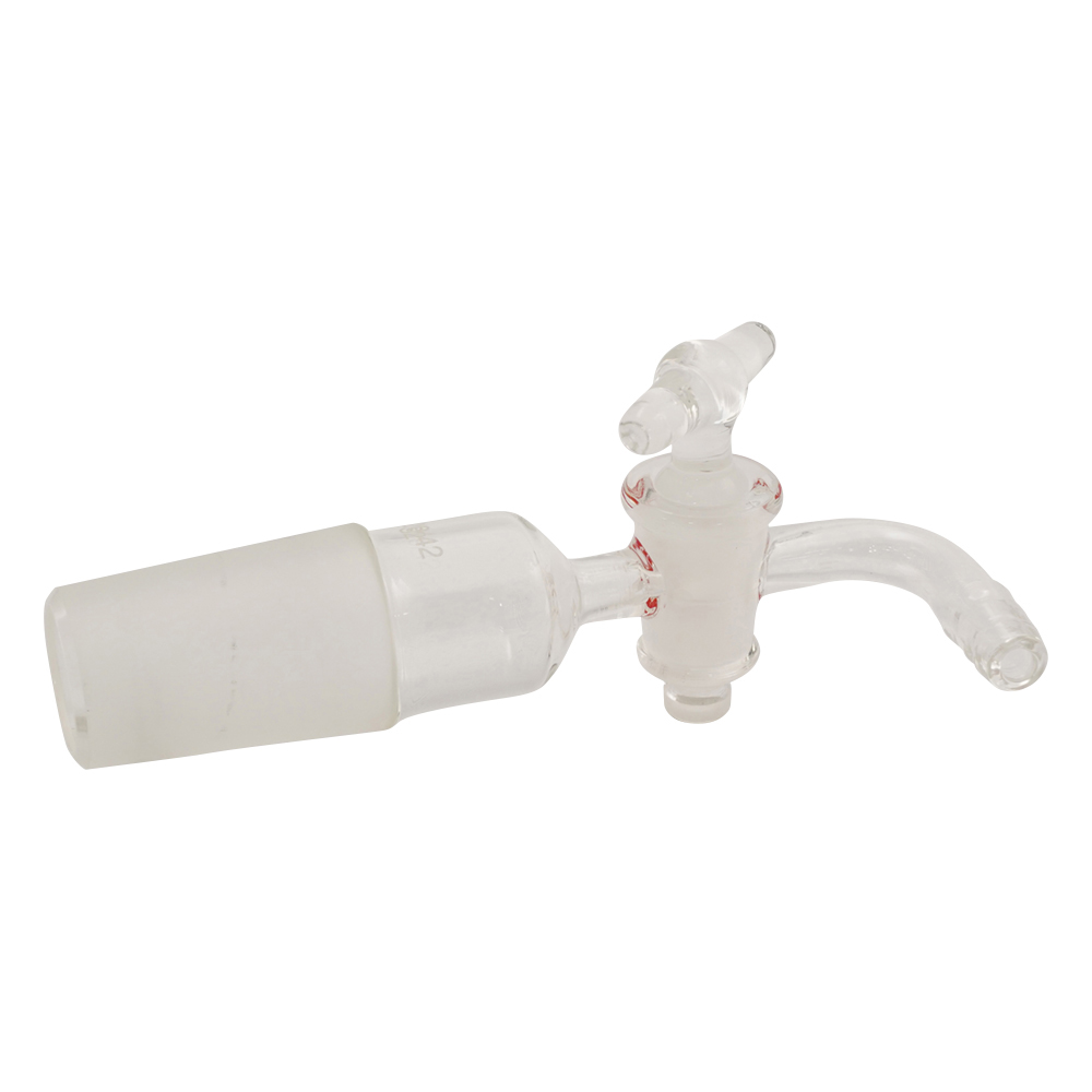 ジョイント付吸引コック ガラスコック・曲管 TS29/42 29/42 曲管G