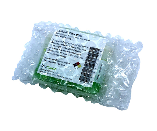 アルコールフリー細胞凍結コンテナー用CoolCellフィラーチューブ2mL 1式（6本入） BCS-3105