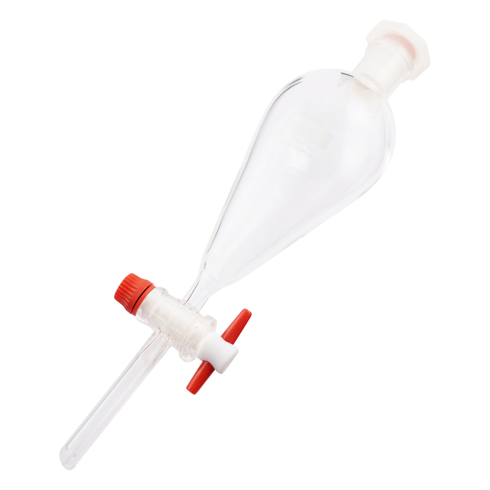 分液ロート 樹脂栓付き 100mL