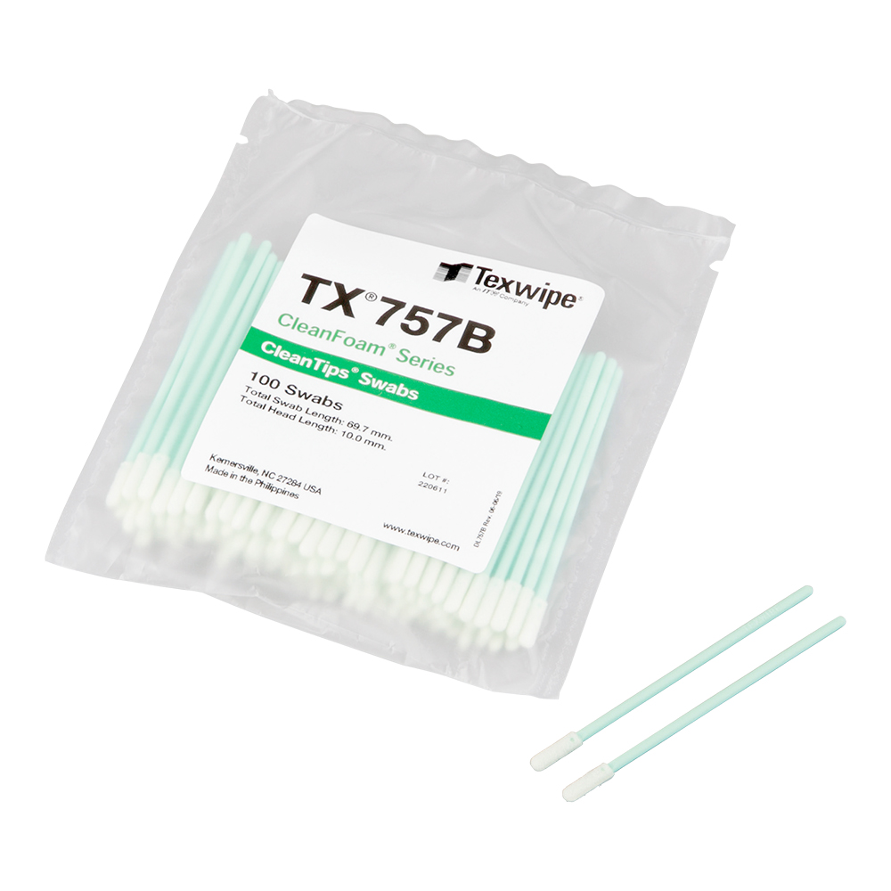 TX757B　クリーンフォームスティック 1袋（100本×5袋入）