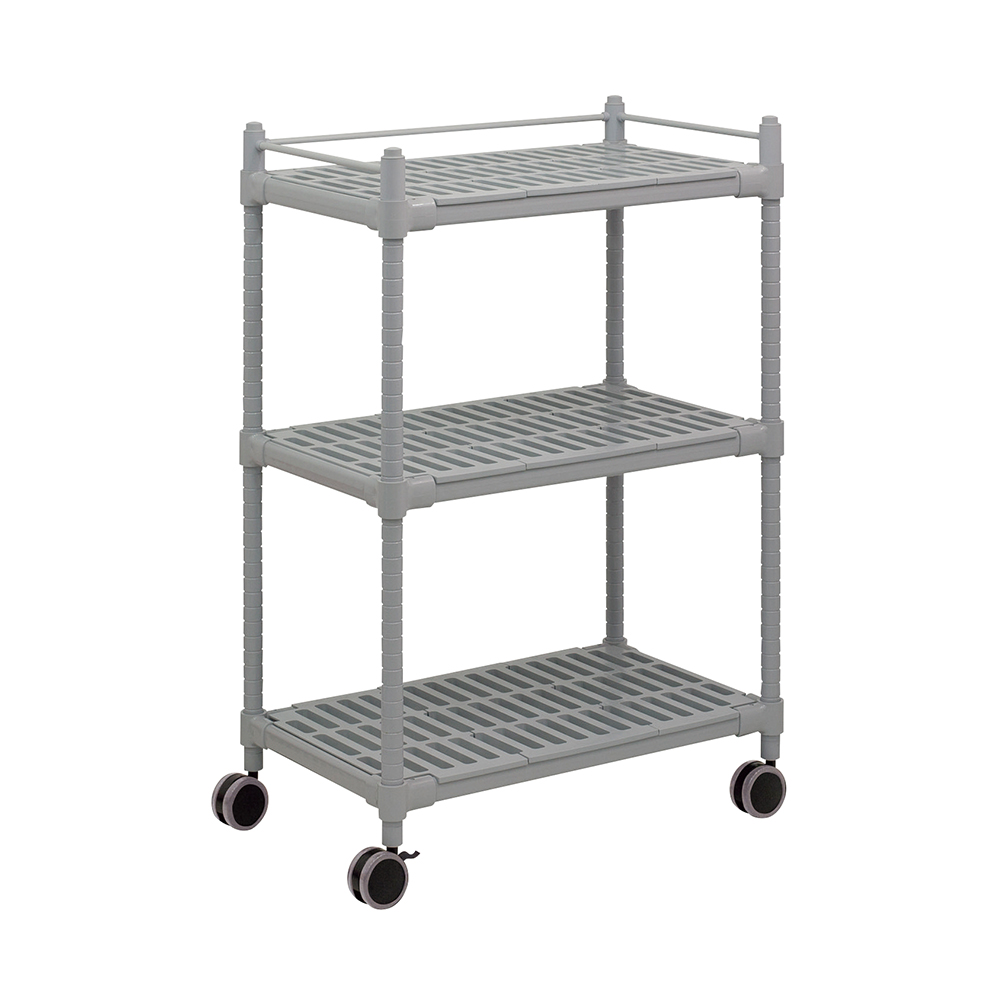 コンフォートシェルフ　グレー　920×575×1400mm S-3ワゴン