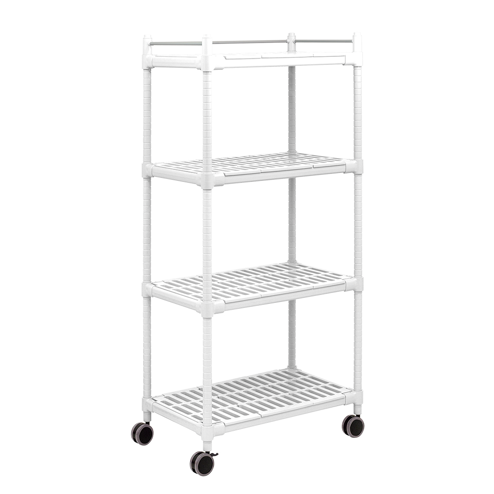 コンフォートシェルフ　ホワイト　920×575×1900mm S-4F