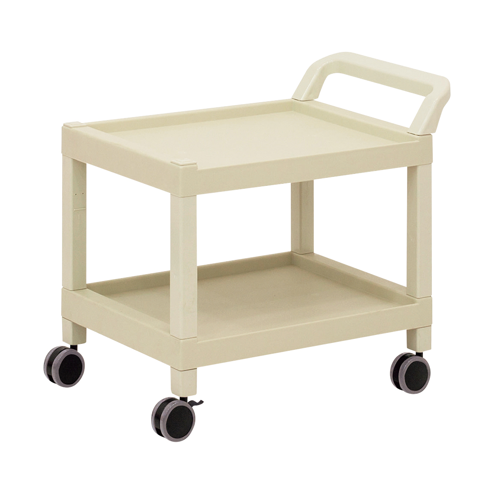 モバイルカート（角柱タイプ） 2段 675×435×620 MC40