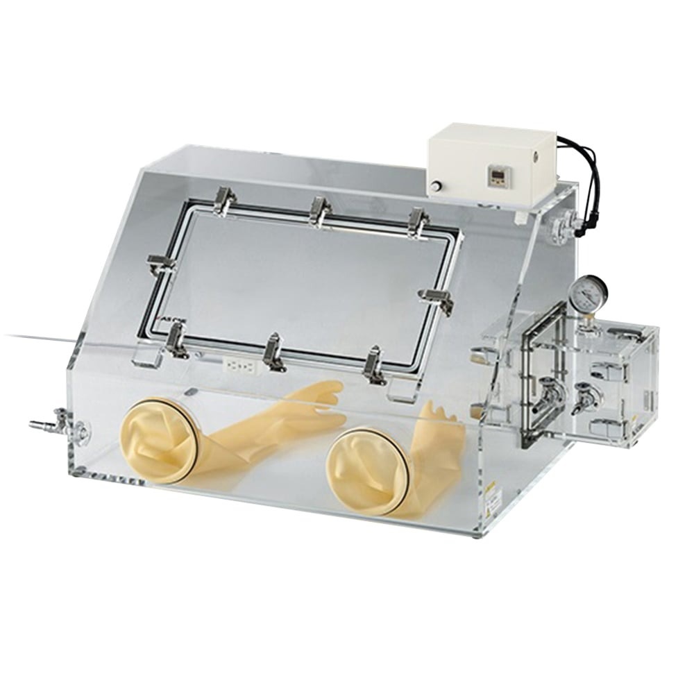 エアタイトグローブBOX（庫内圧力制御付） コンセント付き 800PCRM-01PC