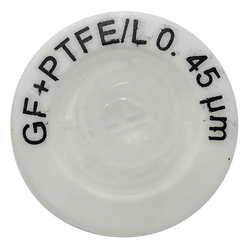 ｼﾘﾝｼﾞﾌｨﾙﾀｰ(ﾌﾟﾚﾌｨﾙﾀｰ付き) PTFE(四ﾌｯ化ｴﾁﾚﾝ) φ13mm／0.45um 1箱(100個入) PFSF-1345PT