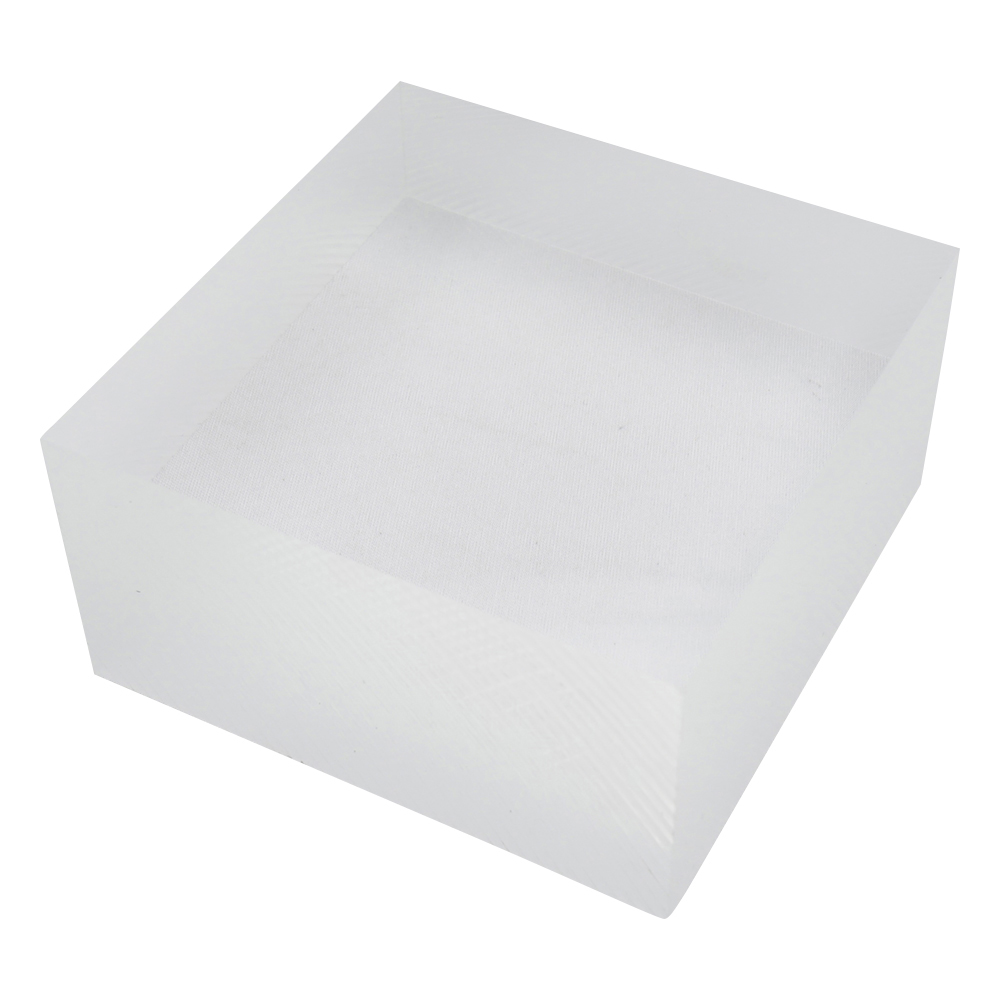 アクリル板 （透明厚板） 100×100mm 板厚50mm