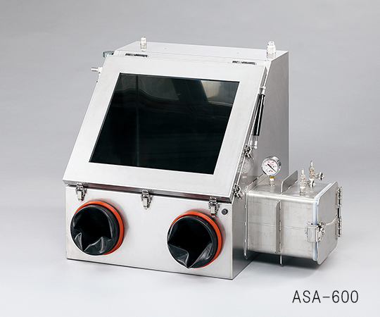 ステンレスグローブボックス（ガス置換型） 800×650×650mm ASA-800