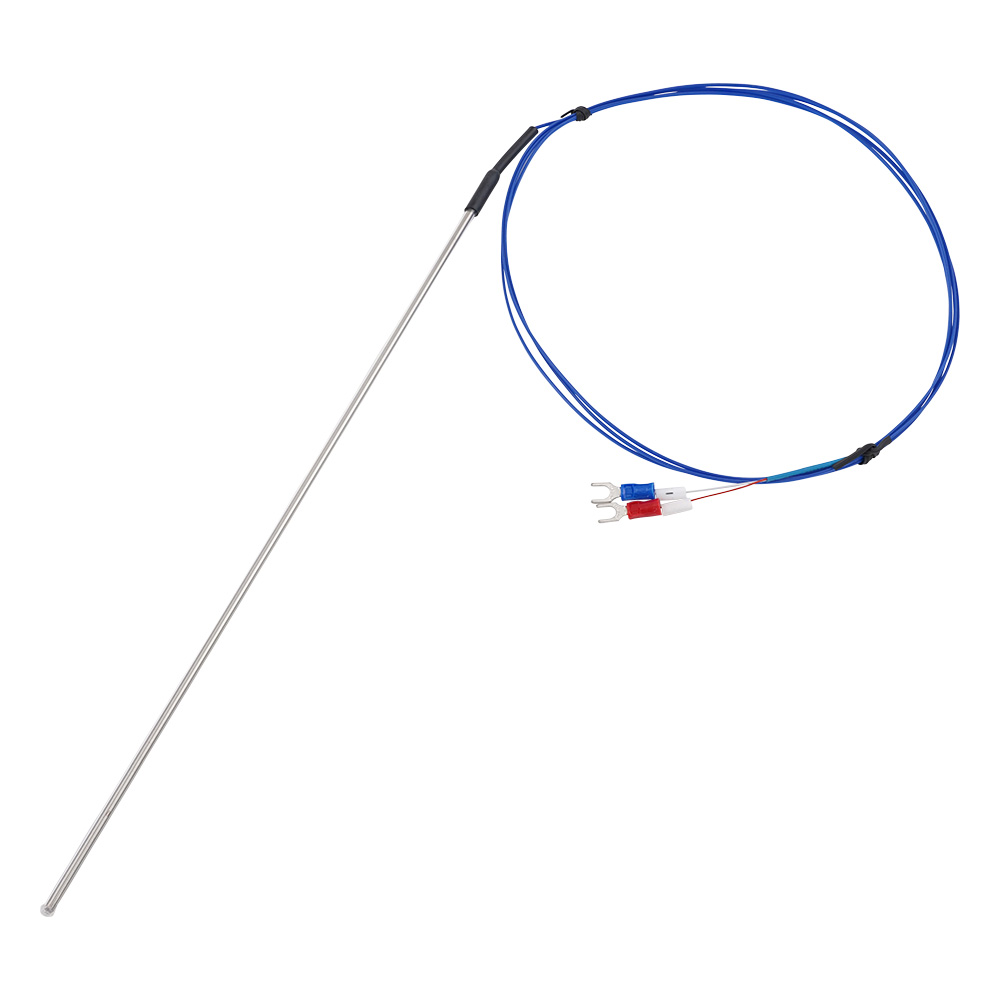 K熱電対（シース型・テフロン被覆） M4Y端子タイプ 300mm 校正証明書付 DS-2010-300