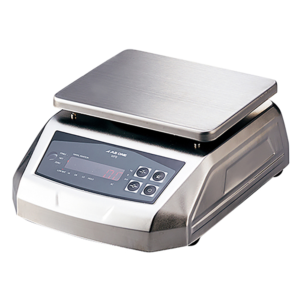 防塵防水電子天秤（IP68規格準拠） 6000g WPB6K02