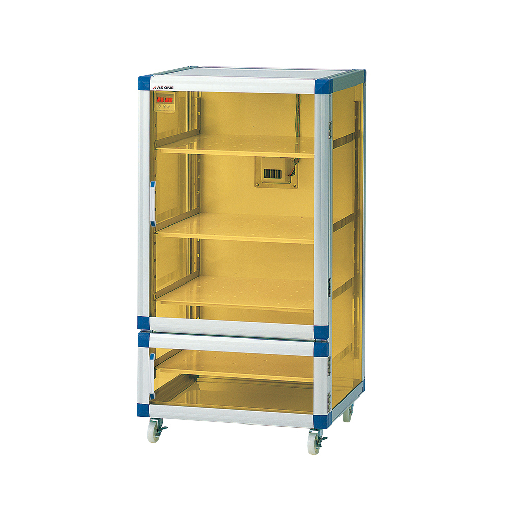 フロストドライデシケータBG（UVC＆制電） 574×523×1085mm 強化プラスチック棚板 U-BG-KPA