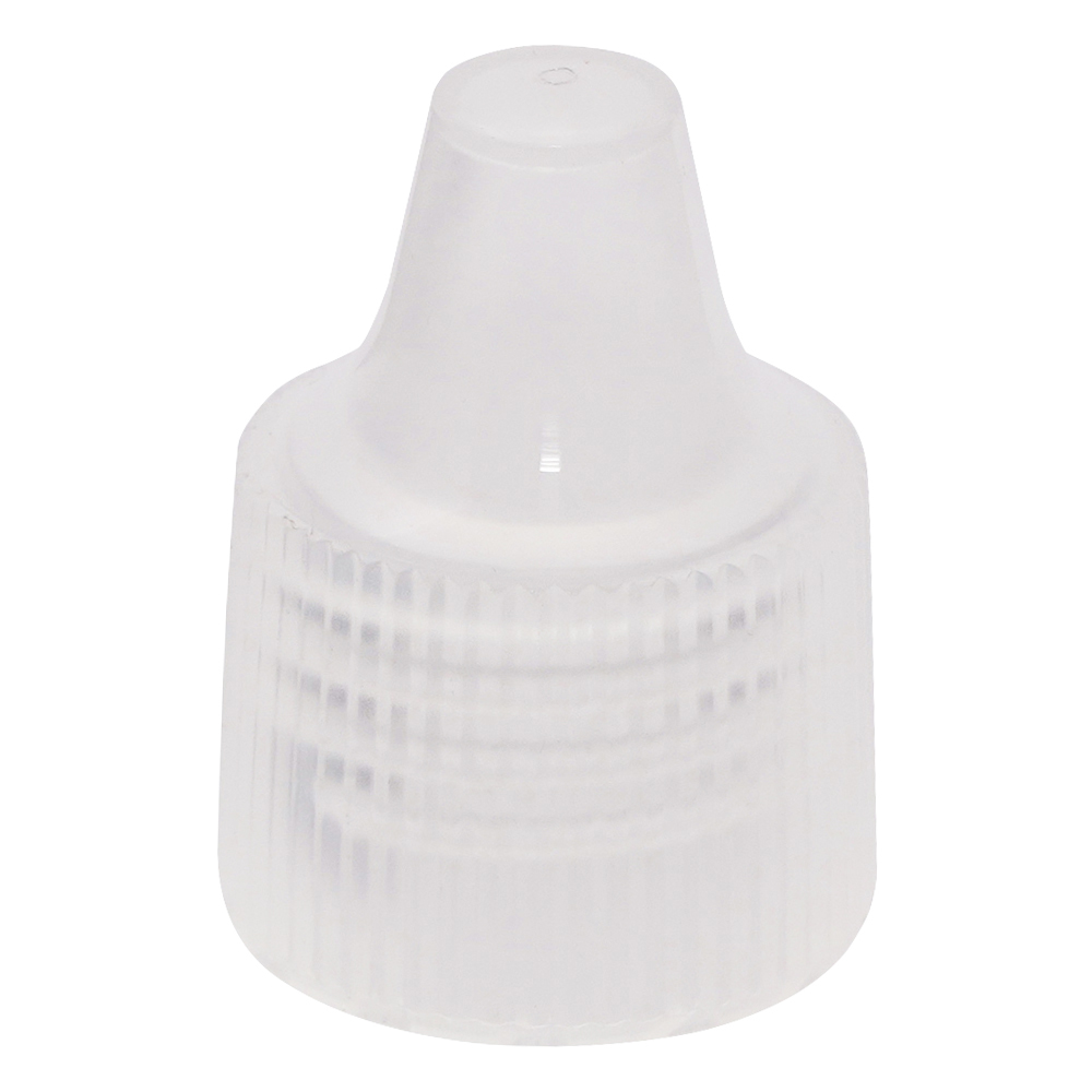 微量定量点滴びん用 キャップ 7・10・15mL用 ナチュラル 1箱（100個入） 7N 24251101