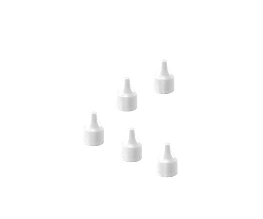 微量定量点滴びん用 キャップ 30・60・125mL用 ナチュラル 1箱（100個入） 30N 24252101