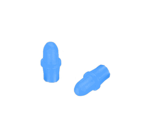 微量定量点滴びん用 チップ 3mL用 青 1箱（100個入） 1B 242404