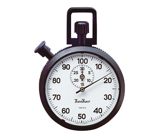 ABSアナログストップウォッチ30分計 1周100分 最小：1/100分 121.0217-00