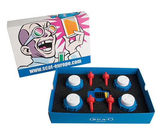 HPLC用安全システム スターターキット （GL45ボトル用） 399200