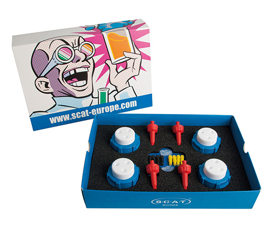 HPLC用安全システム スターターキット （GL45ボトル用） 399201