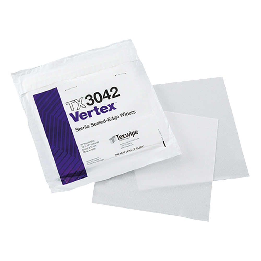 マイクロワイパー Vertex 310×310mm 1袋（20枚/袋×5袋入） TX3042