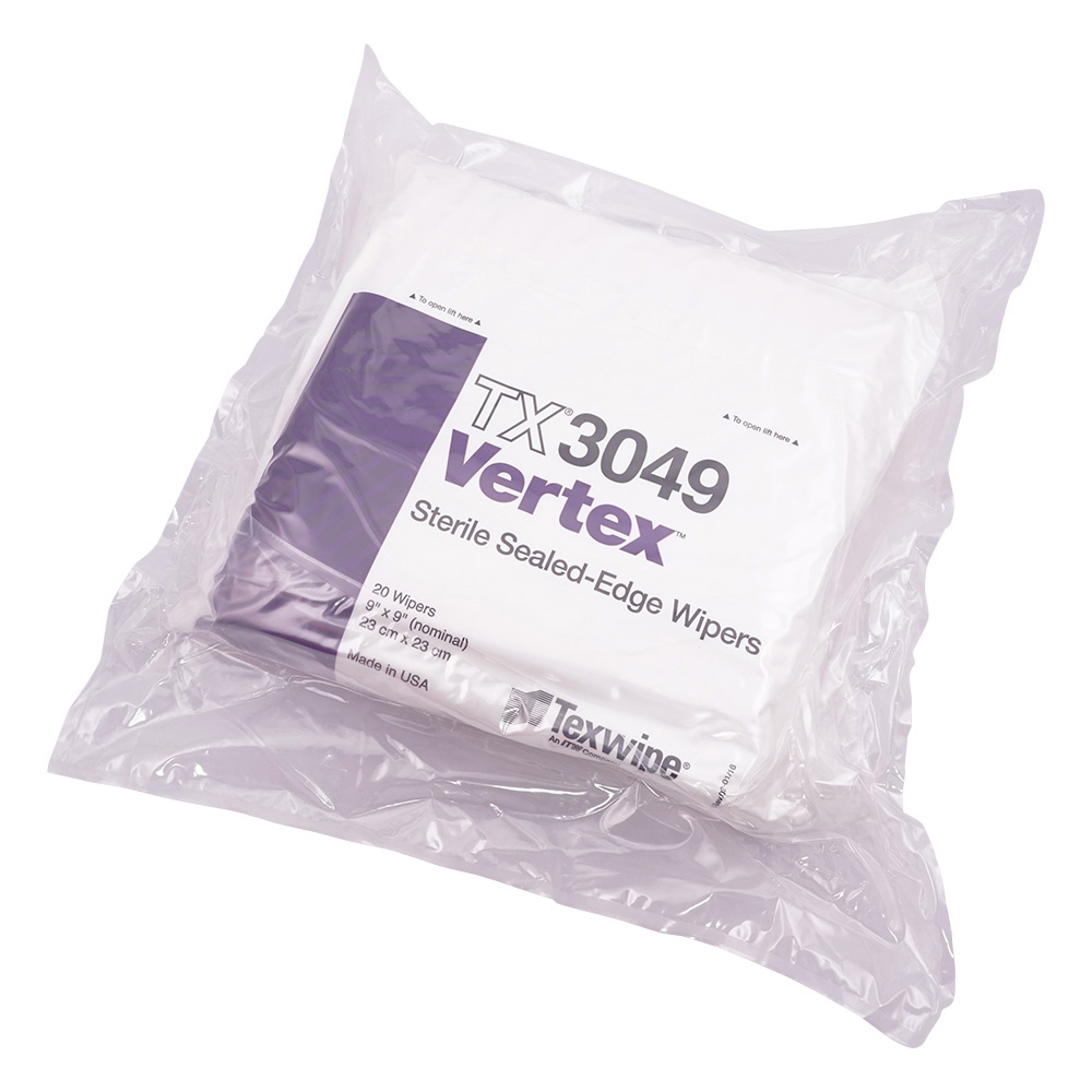 マイクロワイパー Vertex 230×230mm 1箱（20枚/袋×5袋入） TX3049