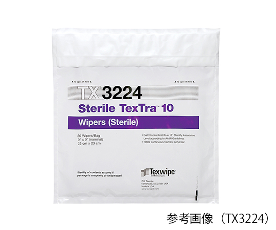 TX3225　滅菌テクストラ10 Sterile TexTra10 300×300mm 1箱（100枚×5袋入）