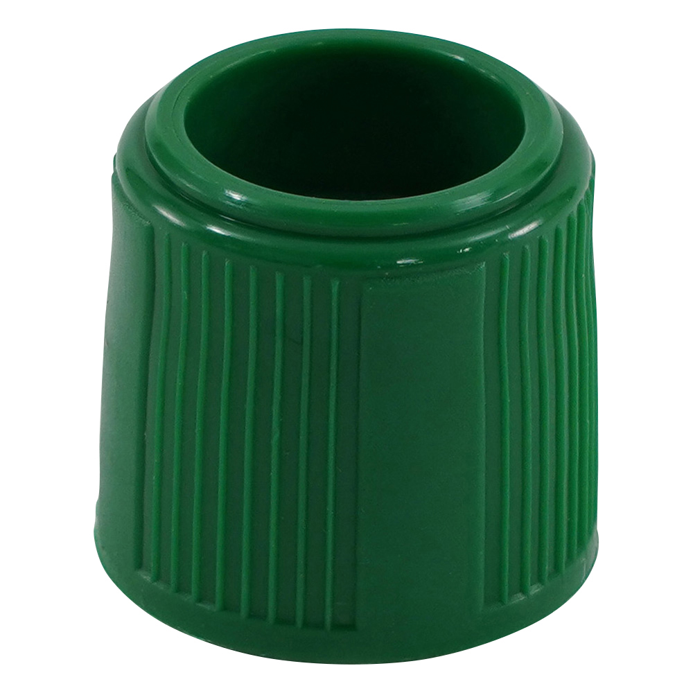 サンプルチューブ（外ネジ）用キャップ 緑 1000個入 T502DG