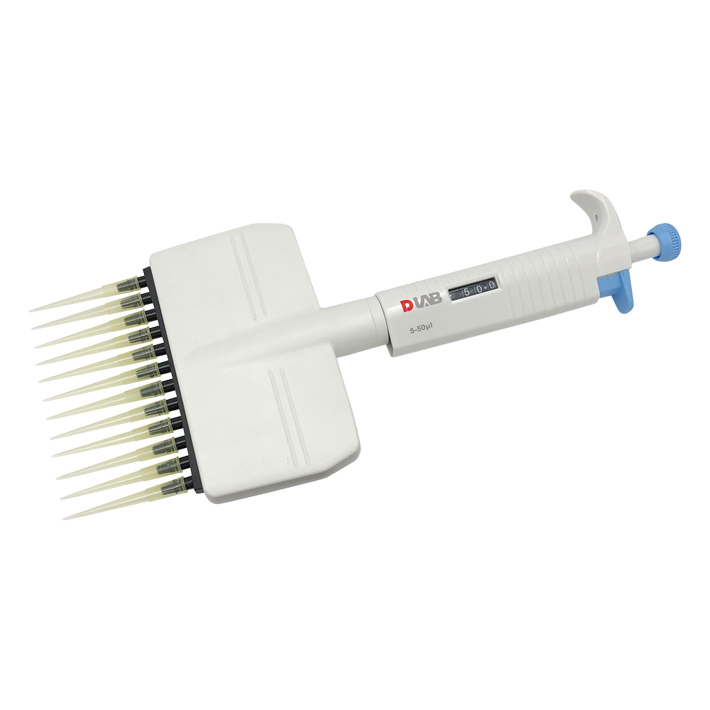 マイクロペットプラス マルチチャンネル・容量可変タイプ 容量範囲 5～50uL チャンネル数 12