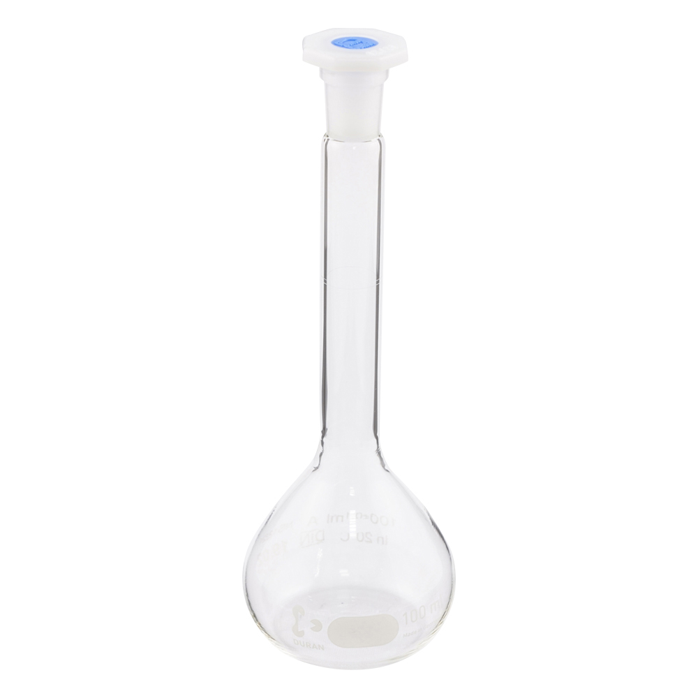 メスフラスコ ClassA 100mL 栓12/21 216782405