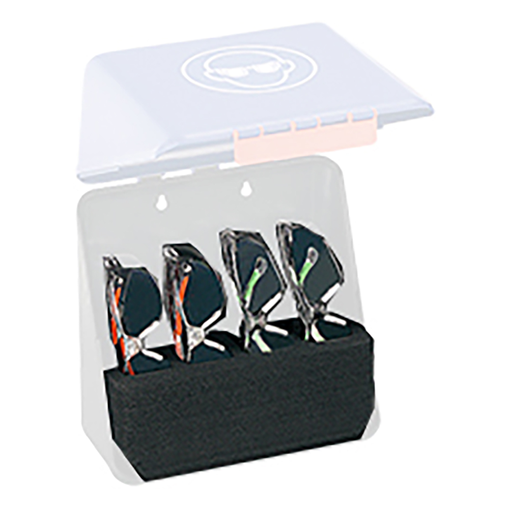 安全保護用具保管ケース ケース用インレット グレー MIDI-17