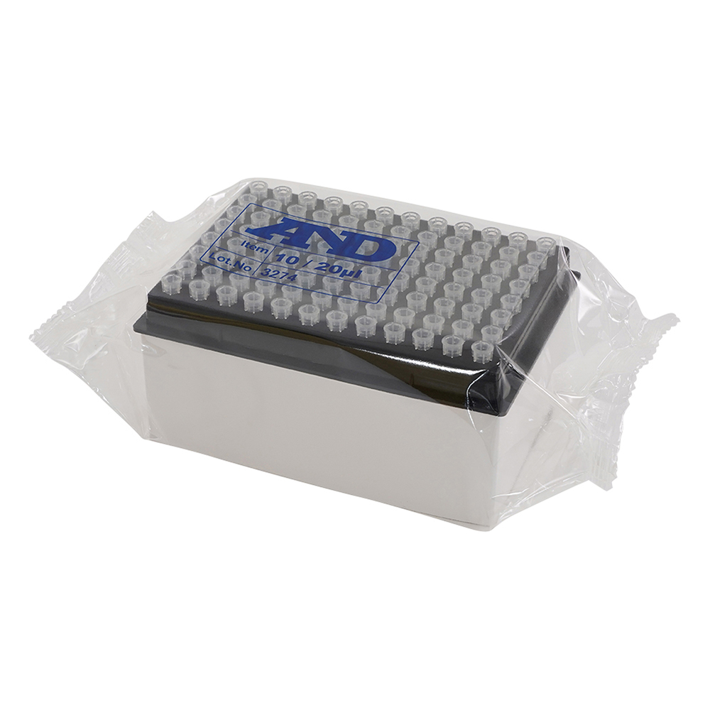 電動マイクロピペット用チップカートリッジ 1セット（96本×10セット入） AX-CART-10／20