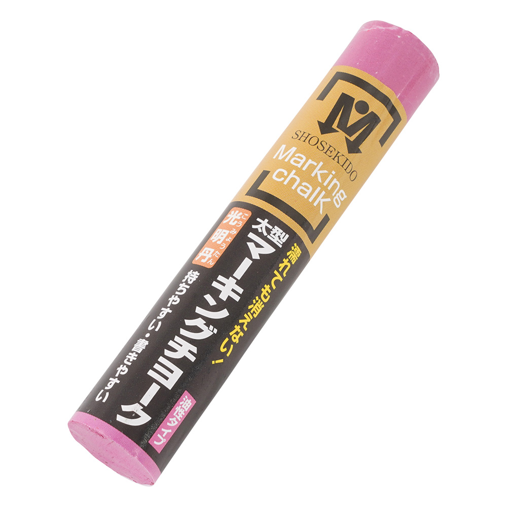 太型マーキングチョーク 光明丹 桃 1箱（12本入） S30013