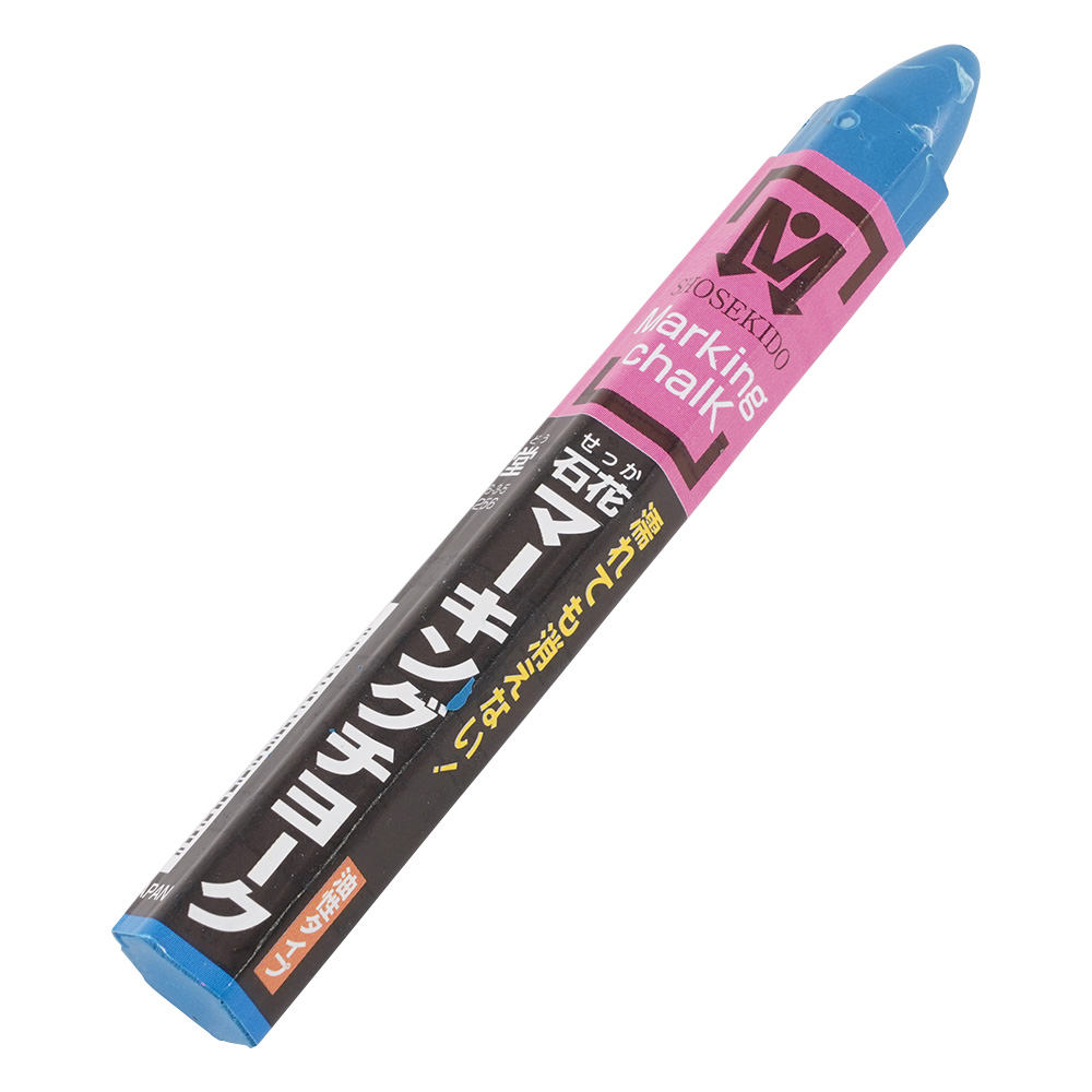 石花マーキングチョーク 青 1箱（24本入） S15409