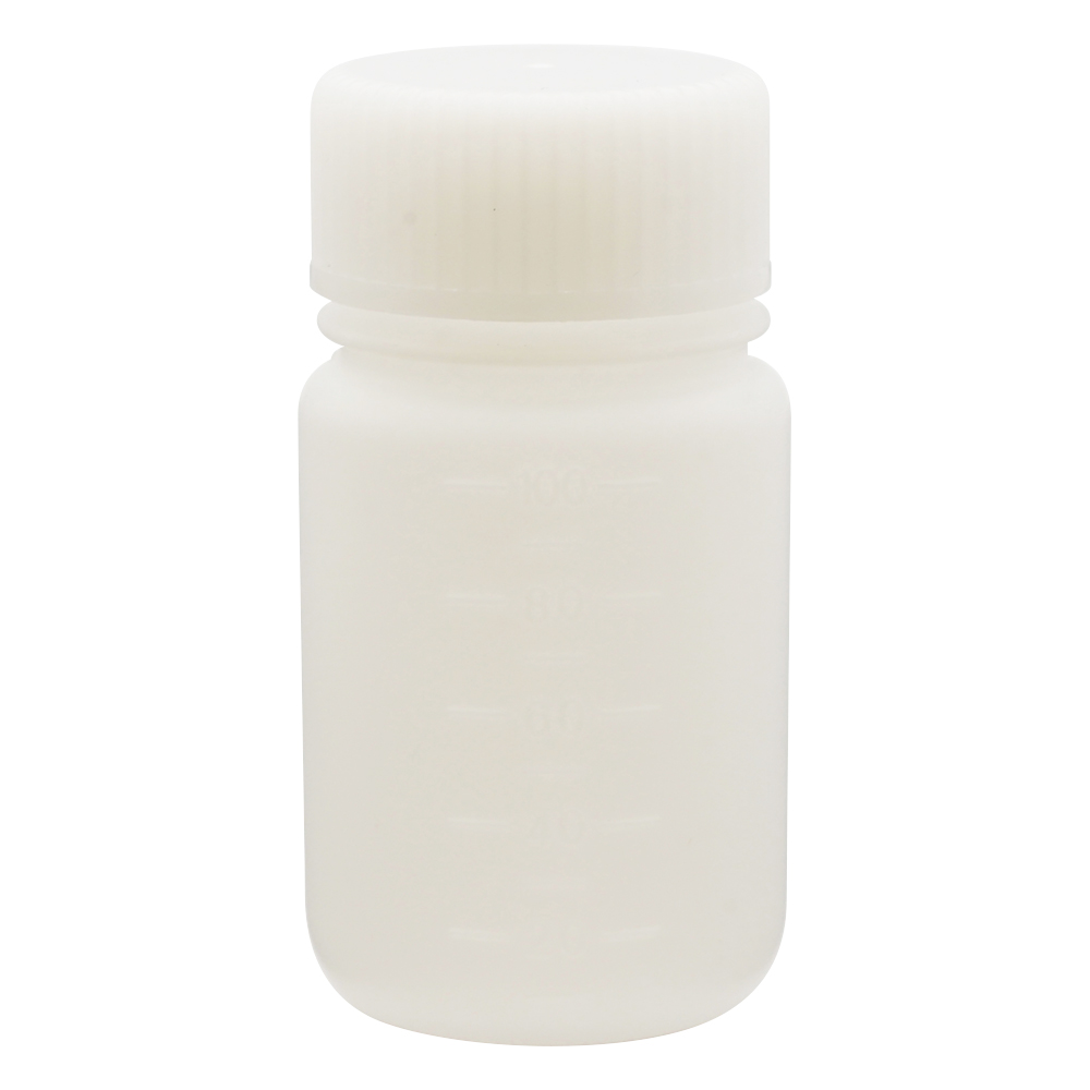 フッ素ガスコーティング容器 100mL JFW-100 1本 1516-12