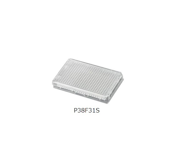 384ウェルプレート M（ポリスチレン）1セット（1枚×50袋入） P38F31S