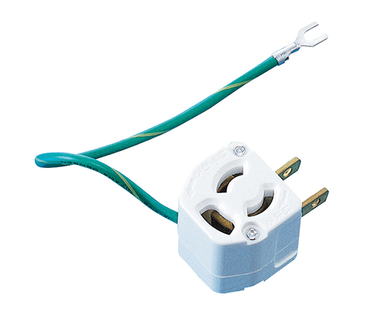 変換アダプタ 3P→2P L型変換アダプタ TAP-AD11