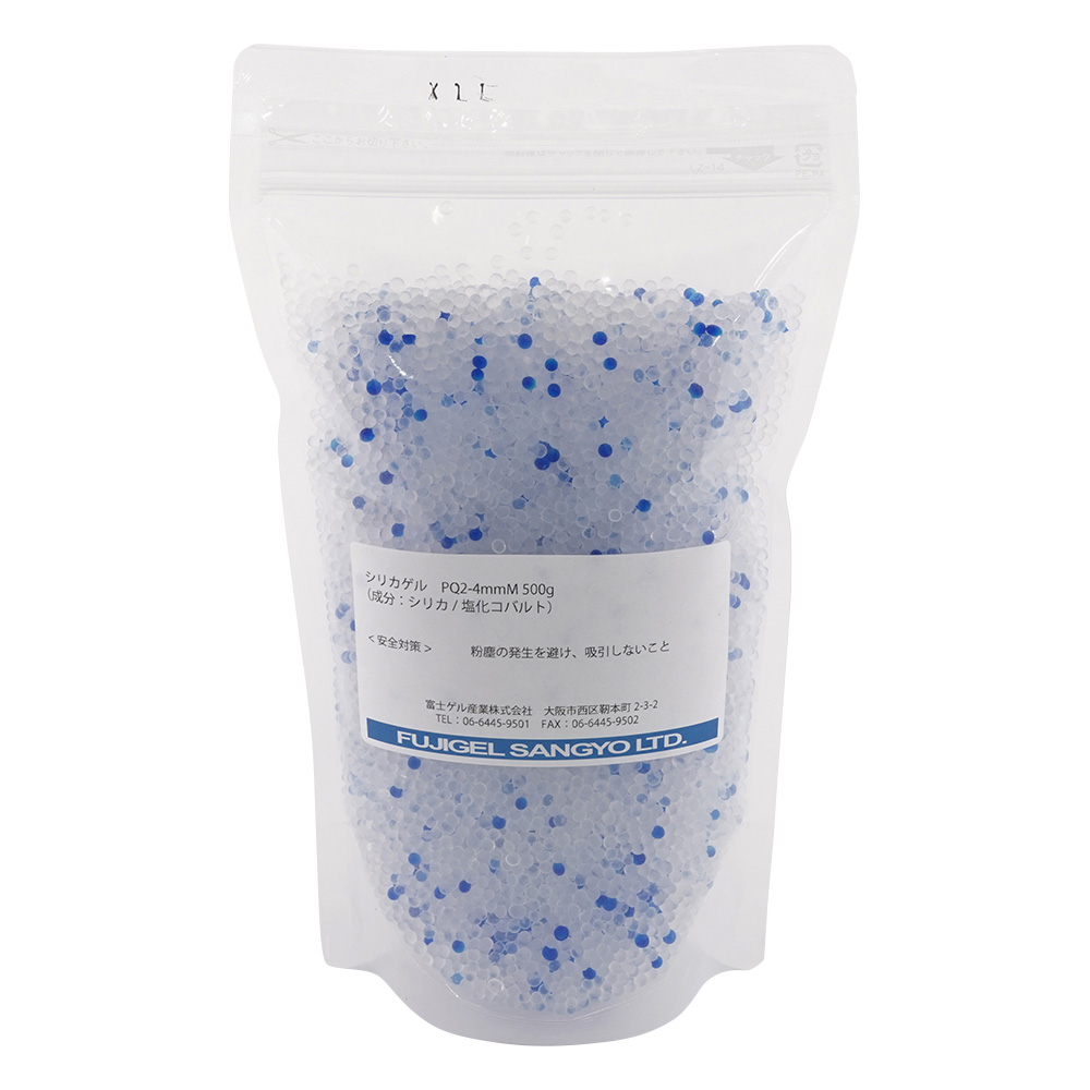 シリカゲルバルク ミックス 中粒 500g入 PQ2-4mmM500g