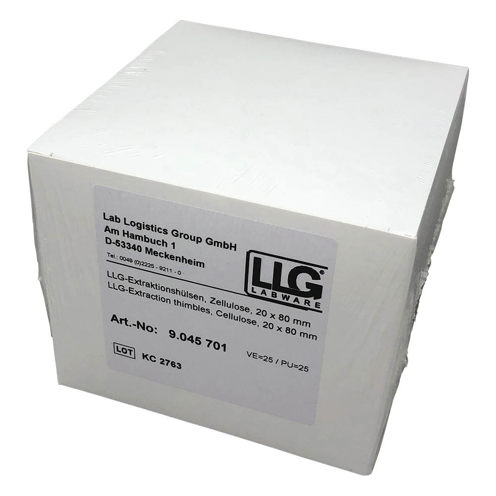 円筒セルロース濾紙 25枚入 ET20-80 9045701