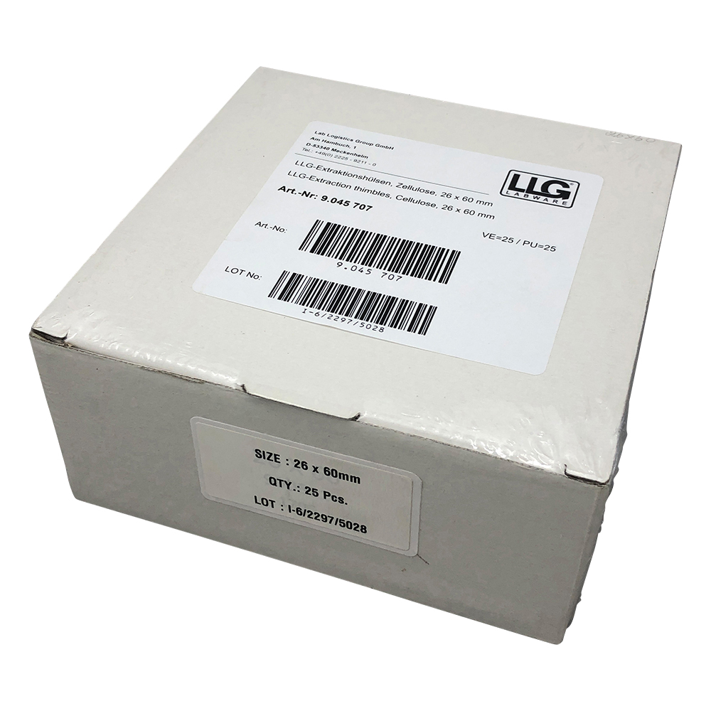 円筒セルロース濾紙 25枚入 ET26-60 9045707