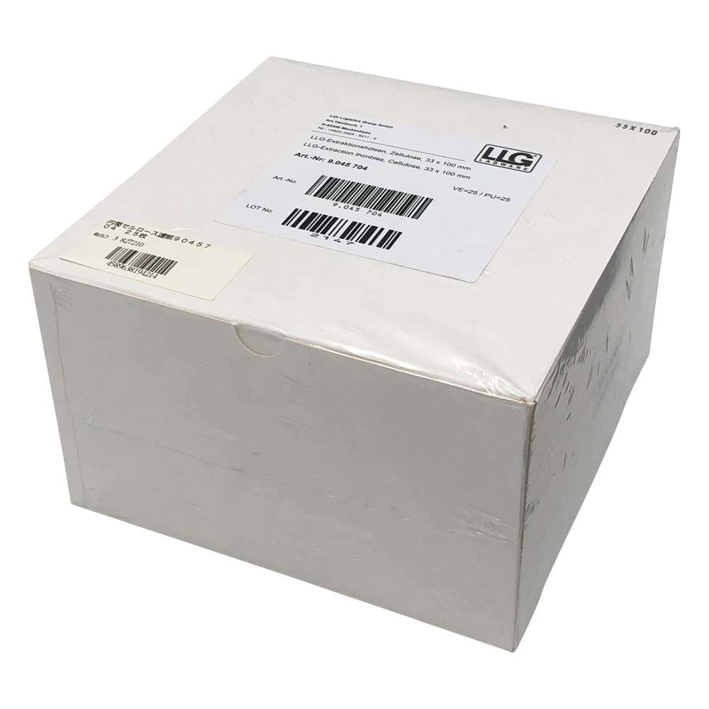 円筒セルロース濾紙 25枚入 ET33-100 9045704