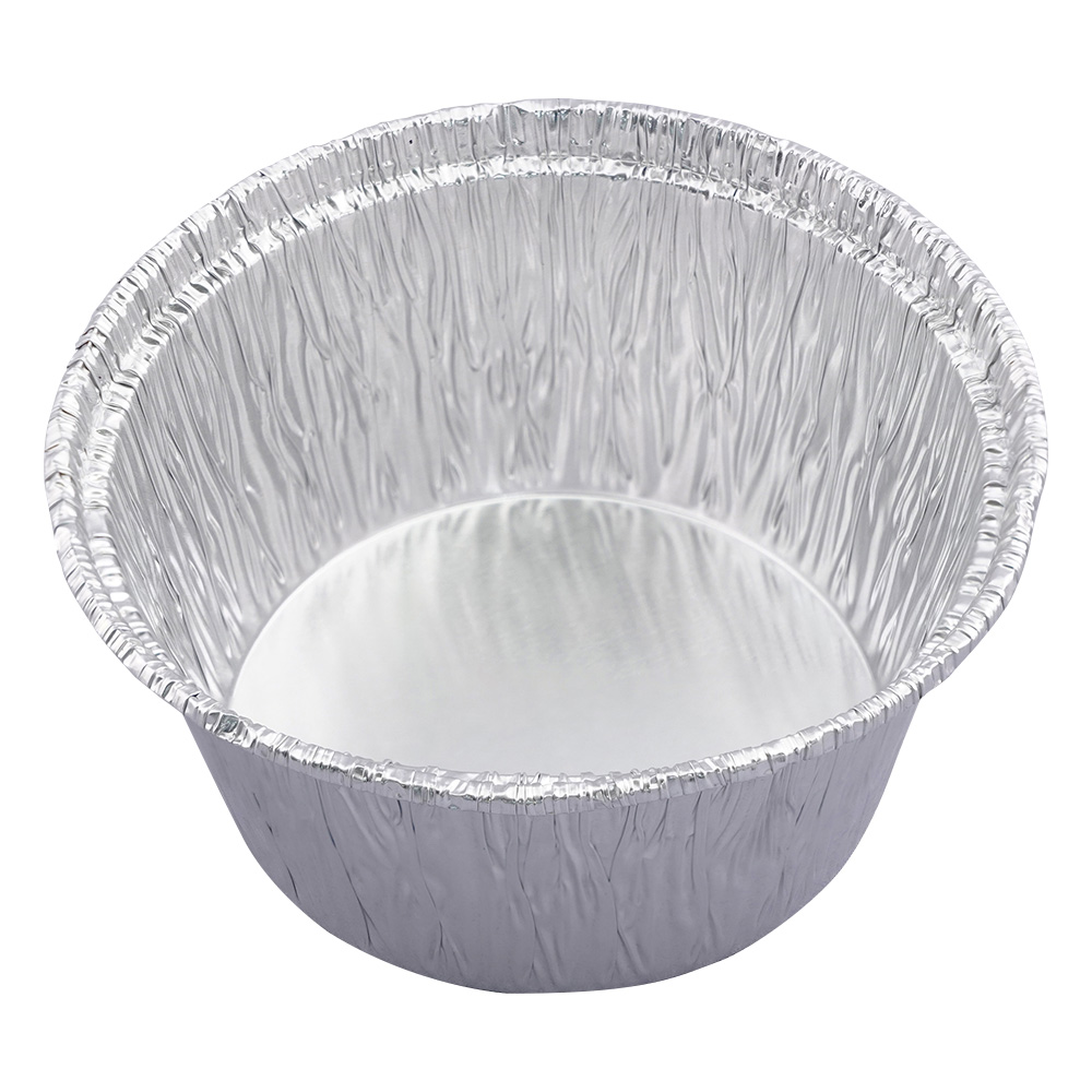 アルミコンテナ（丸型） Φ80×Φ56×34mm 100個入 3206644