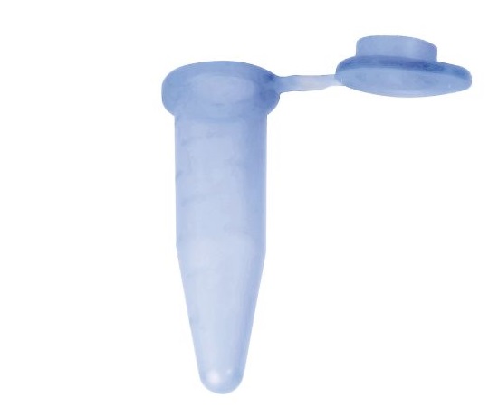 PCRチューブ キャップ付0.5mL 青 1000本入 5050-4