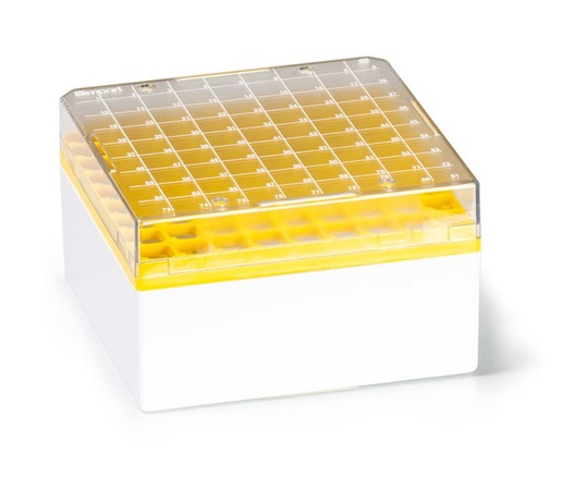 クライオストレージボックス Cryostore（TM） 黄 3個入 T314-481Y
