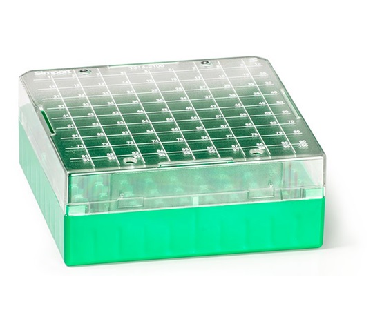 クライオストレージボックス Cryostore（TM） 緑 4個入 T314-2100G