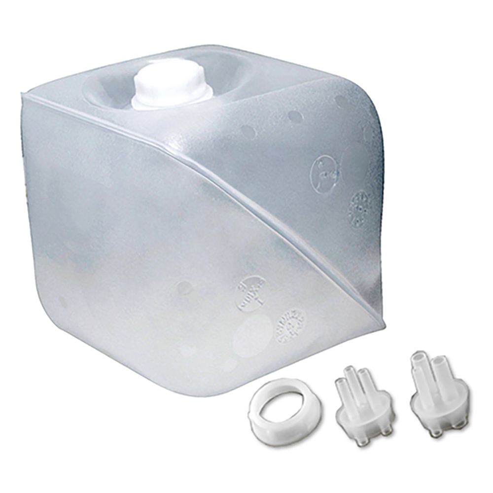 ステリテナープラス（滅菌容器） 5L 3ポートコネクタセット 1セット（5枚×2箱入） SR-05P