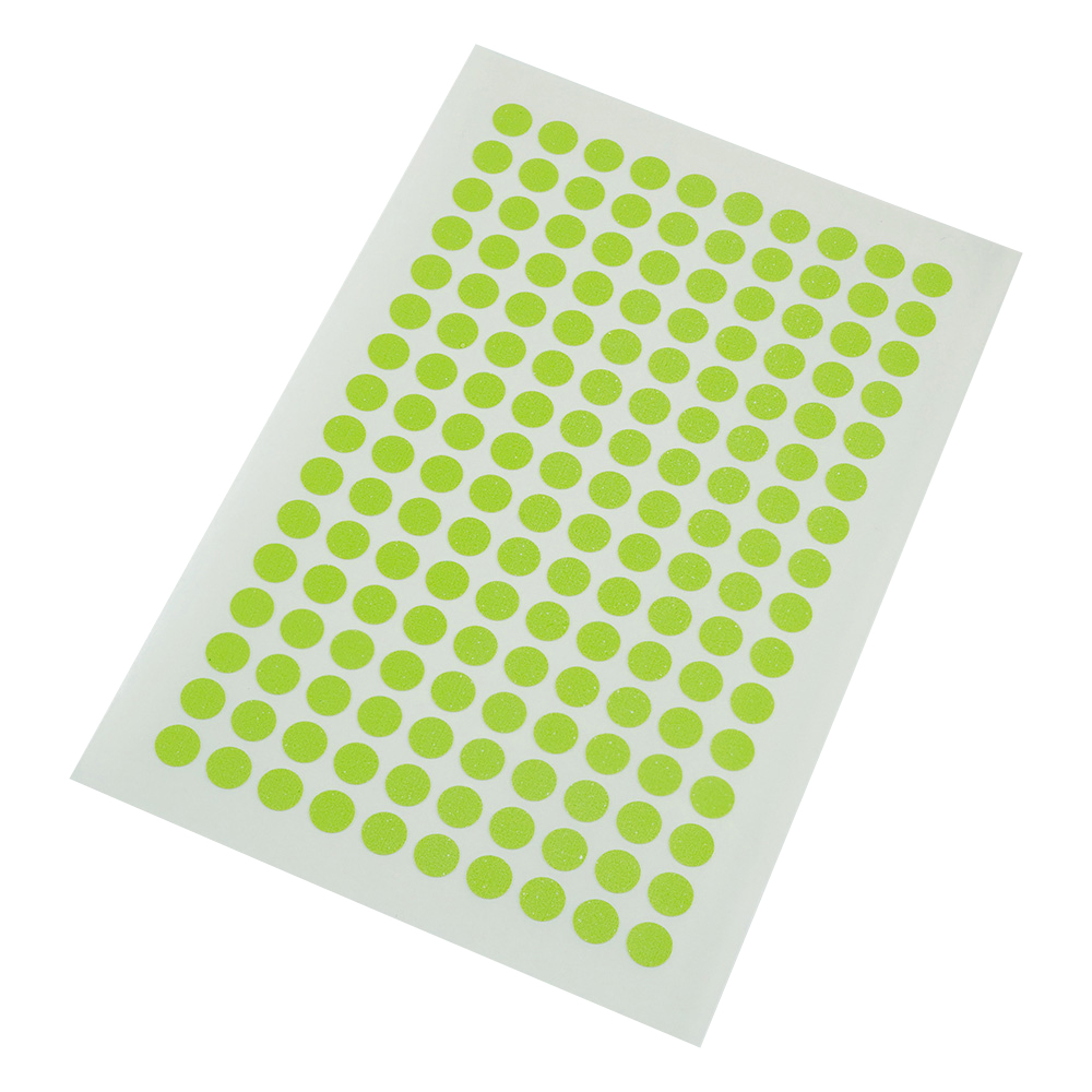 クライオドット Φ7mmタイプ 緑 160ドット×5シート入 WRPLT-7GA