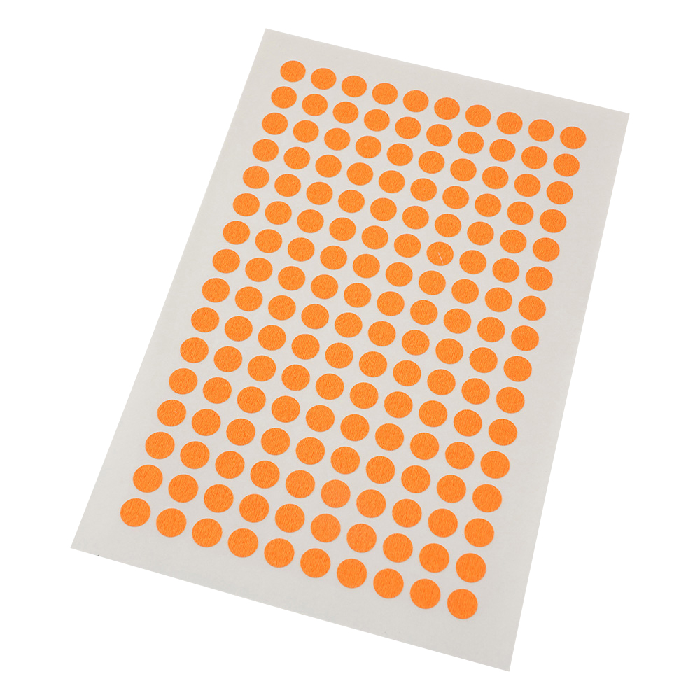クライオドット Φ7mmタイプ オレンジ 160ドット×5シート入 WRPLT-7OR